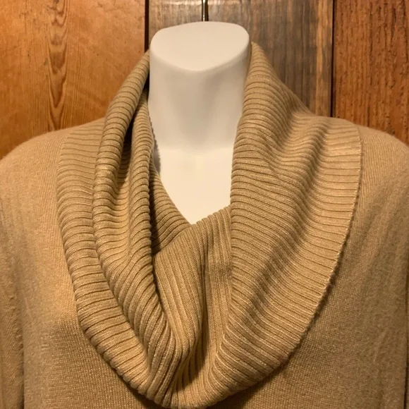 NWOT NY & CO Cowl Neck Sweater - Picture 2 of 9